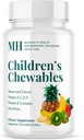MICHAEL's Health Naturopaattiset ohjelmat Lapsille purukumia - 60 Kasvisruokaa Wafers - Fruit Punch Flavor - Multivitamiini & Mineral Supplement - Kosher - 30-60 Tarjoilut