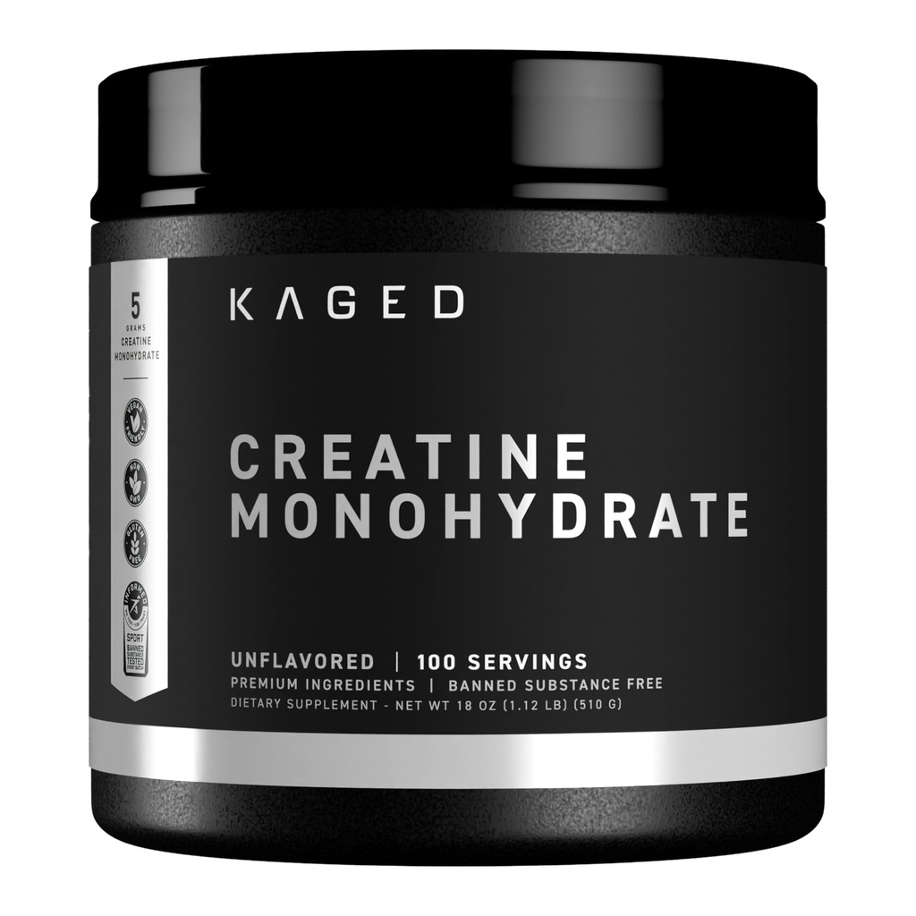 Kaged Creatiini Monohydraatti Micronized Powder 