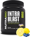 NutraBio Intra Blast Bcaa Powder Amino Acid Supplement, Electrolyte & Hydration Blend, Intra, Pre Workout & Muscle Recovery, 20g Eaa Amino Acids Powder, 5g Glutamine- Blueberry Lemonade, 30 Servering