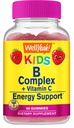 No... Yeah B Complex Gummies for Kids - kanssa C-vitamiini, Niasiini, B6-vitamiini, Foolihappo, B12-vitamiini, Biotiini & Panthenic Acid - 2 kuukauden tarjonta - Mansikkamaku - Ei GMO, Gluteeniton - 60 Gummy