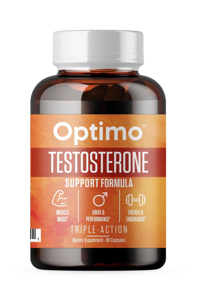 Testosteron Booster Supplement för Män & Kvinnor 9 nyckelingredienser Tongkat Ali, Tribulus, Fenugreek, Ashwagandha, Maca, Boron, Zink, VIT D, DAA - 90 kapslar