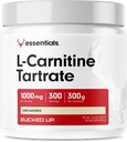 Bucked Up L-Carnitine Tartrate 1000mg Powder, Essentials (300 portioner)