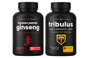 NutraChamps Korean Ginseng-kapselit ja Tribulus-kapselit 2 Pack Bundle