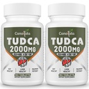 TUDCA Liver Suolistot 2000mg - Vahva Bile Suolat Tuki Maksa Detox & Cleanse - Maksan ja Sappirakon Terveys Formula- Helppo niellä Tabletit-60 päivän tarjonta