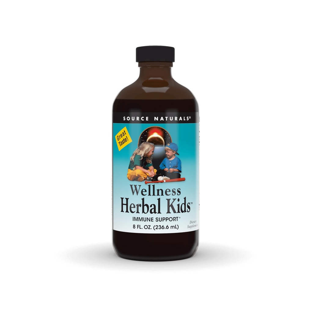 Source Naturals Wellness Herbal Kids, for Immunosystem Support* - 8 Fluid oz