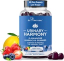 Virtsan Harmony D Mannose Gummy for virtsateiden Tract Health D- Mannose & Hibiscus Cleanse, Flush & Suojella virtsajärjestelmän .