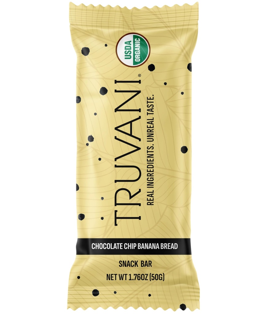 Truvani Plant Based Välipalat ... Chocolate Chip Banana Bread 1 Pack...