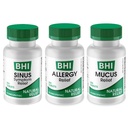 MediNatura BHI Multi Symptom Flare-Up Defense Bundle Sinus Relief Tabletit (100) Lima Relief Tabletit (100) + Allergia Relief Tabletit (100) Homeopaattista helpotusta - nopeasti toimiva, nopeasti ratkaista