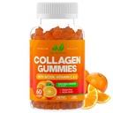 Collagen Peptides Gummies with Biotin, C-vitamiini & E for Women & Men - Premium Hydrolysed Collagen tyyppi I & III hiukset, iho ja kynnet tuki - Gluteeniton, ei-GMO - 60 Gummies (30 Servings)