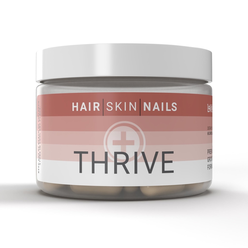 Le-Vel Thrive, Premium Collagen with Biotin 3500mcg, C-vitamiini, Sinkki, ja Turmeric ... Hiukset, iho, kynnet, nivelet