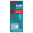 Kori Krill Oil Omega 3 Supplement, Antarctic Krill Oil med Superior Absorption vs Fish Oil Alternative, 400 mg Softgels, 90 Softgels, EPA & DHA