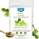 One Planet Nutrition Nano Amla Powder 8 oz (227 tarjoilua), Amla Fruit Extract, korkea C-vitamiini Collagen Production & Immuuni Support, Apuainevapaa, ei-GMO, Vegaani, Gluteeniton