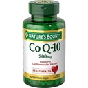 Luonnon Bounty Co Q-10 Extra Strength 200 mg Softgels 80 ea (paketti 3)