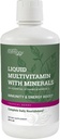 Earth Harmony Liquid Multivitamins för kvinnor och män (Tropical Berry Flavor) - 30 + Liquid Vitaminer, Minerals & Organic Antioxidant Blend - Morning Multivitamin för immunstöd och energi - 32 Fl Oz