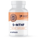 Vimergy 5-MTHF-kapselit ... 60 tarjoilua (1 kapseli/sekving) 8500 mcg L-metyylifolaattiglukosamiinia ja 500 mcg B12-vitamiinia...
