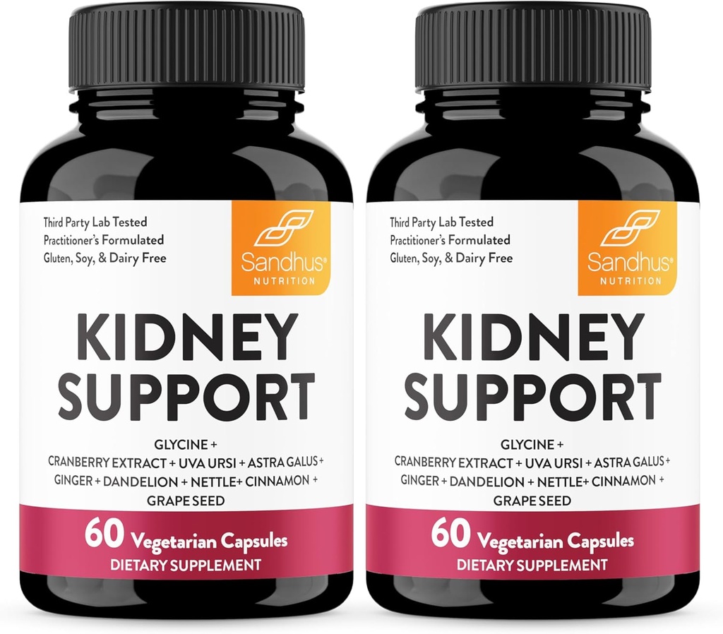 Sandhun munuaispuhdistus Detox & Repair Support Supplement for Miehet ja naiset ... Karpalouute ... Helps Support Munuaisten ja virtsateiden terveys ... 60 Kasvisruokaa Kapselit (paketti 2)