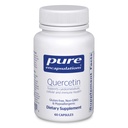 Puhtaat kapselit Quercetin - 500 mg - Immunosupport, Cellular Health & Heart Health - Antioksidantti täydentää - Gluteeniton & ei-GMO - 60 kapselia