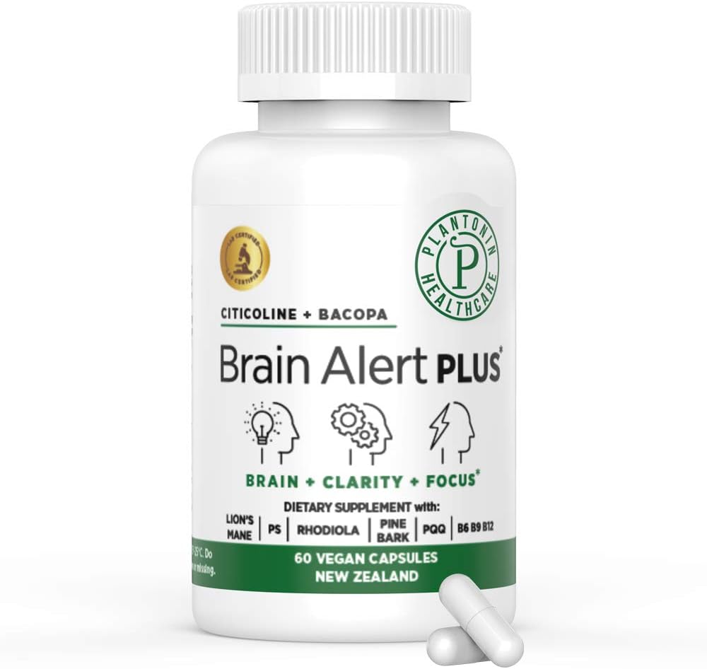 Brain Alert med Citicoline och Bacopa Monnieri
