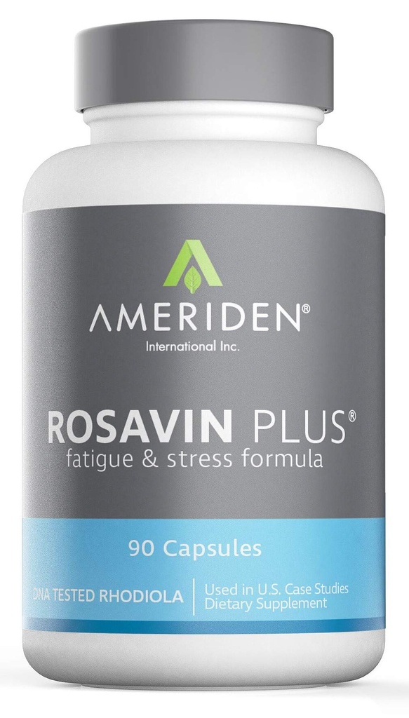 Rosavin Plus® Electrolytes - Siperian Rhodiola rosea 90 V-kapseleita 150 mg AMERIDEN INTERNATIONAL, INC