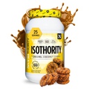 Isothority Whey Protein Isolate, Caramel Coconut Coconut Cookie, 2 lb - Ultra Absorbable haaraketju Aminohapot (BCAA) Powder 25g per Serving, Low Carb - Rakentaa Lihas & Kiihkeä Recovery