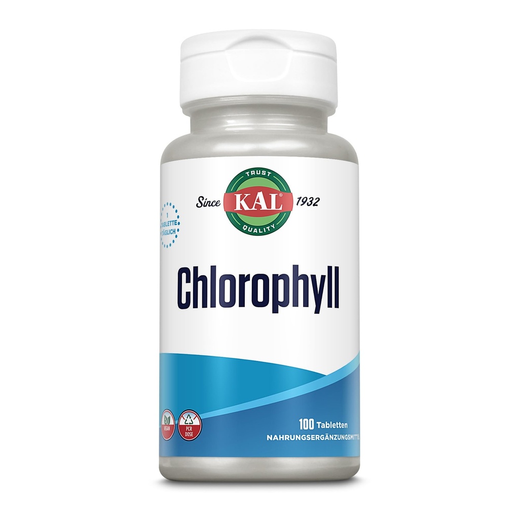 KAL Klorofyllit, 20 mg, 100