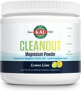 KAL Cleanout Magnesium Plus Psyllilium Husk Powder - sitruunan lime - Magnesiumoksidia kuitu täydentää - asetus Tuki juoma Mix - Ei sokeria - 60 päivän takuu, 40 tarjoilua, 8,5 OZ