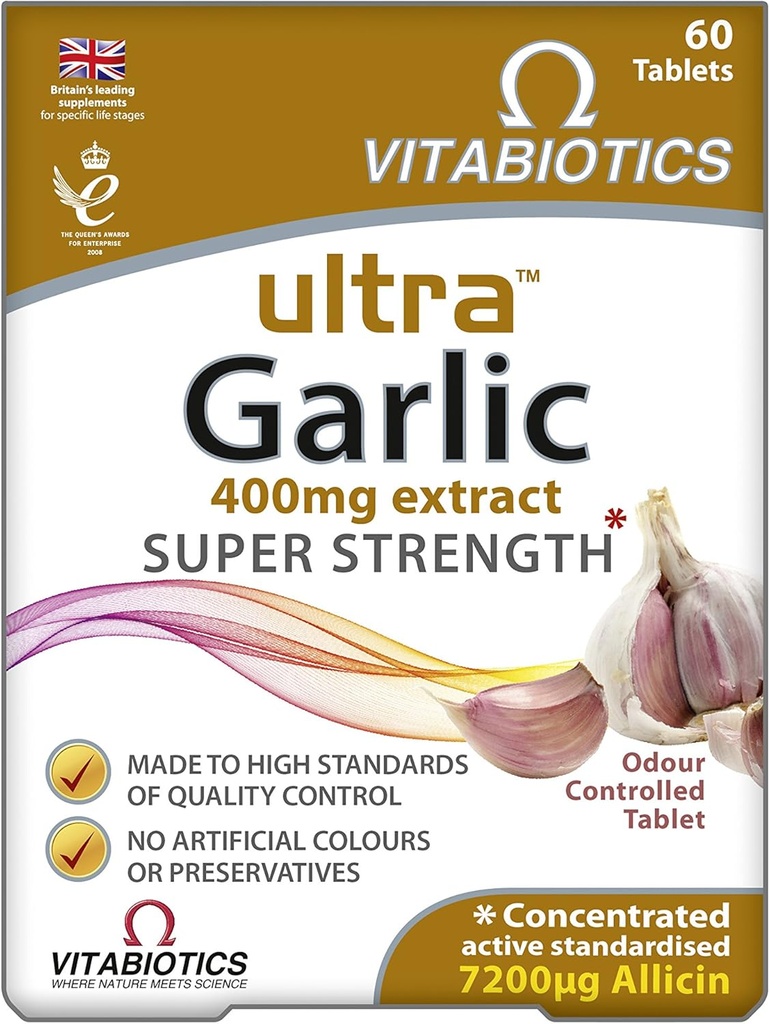 Ultra valkosipuli tabletti - pakkaus 60 tablettia