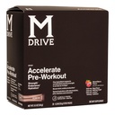 Mdrive Accelerate Pre-Workout Powder, Single Palving Packets, Mixed Berry, 30 Count (Stimulant, Mixed Berry)