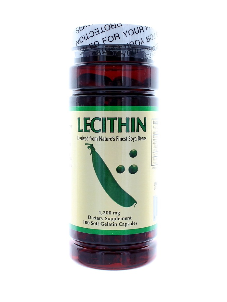 NCB Lecithin 1200 Mg - 100 mjuka Gelatin kapslar