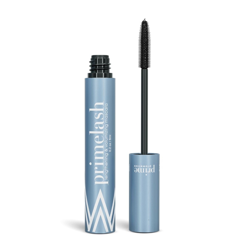 Prime Prometics PrimeLash Mascara för äldre kvinnor - Volumizing, otroligt längd i 2 Coats - Long-Stay, Zero Clumps, Hypoallergenic (Black)