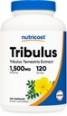Nutricost Tribulus Terrestris Extract 1500 mg, 240 kapselia - 45% saponiinit, 120 tarjoilua, ei-GMO, Gluteeniton