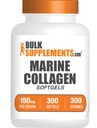 BulkSuplements.com Collagen Softgels - Collagen Peptides kapselit - Collagen pillerit naisille - Collagen Peptides pillerit - Marine Collagen - Collagen täydentää (300 Collant - 300 Servings)