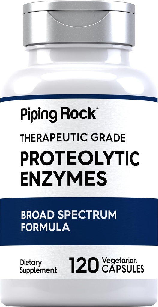 Piping Rock Proteolyyttiset Entsyymit Täydennysosa 