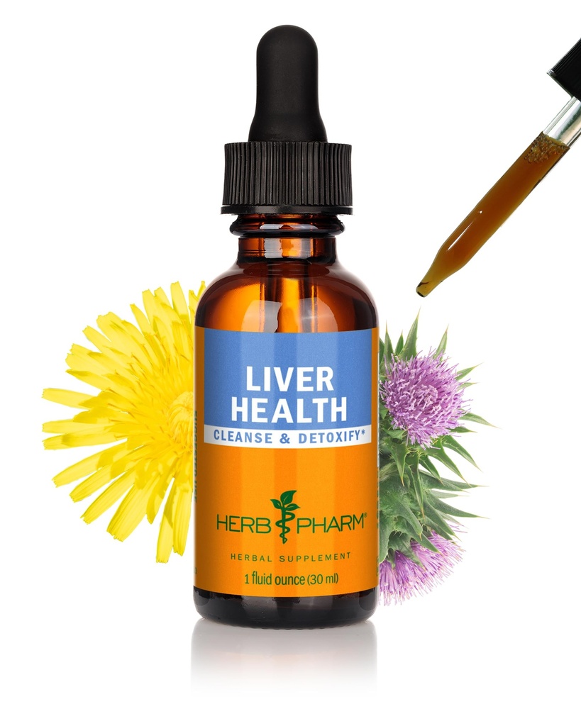 Herb Pharm Liver Health Herbal Formula maksan ja sappirakon tukea, 1 Oz