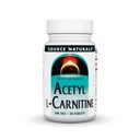 Lähde Naturals Acetyl L-karnitiini, 500 mg, 30 tablettia