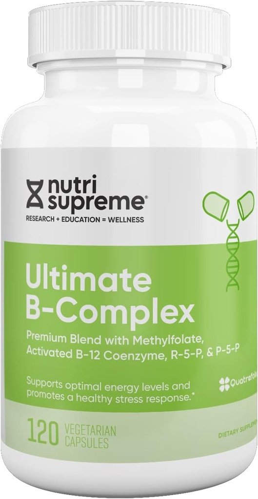Ultimate B Complex, 120 kasvissyöjän kapselit- Certified Kosher