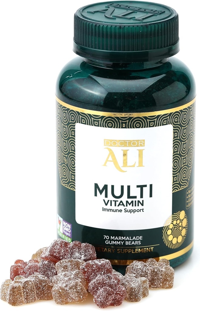 Tohtori ALI Natural Multivitamiini Gummies 