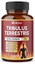 Tribulus Terrestris Kapselit Ashwagndha, Panax Ginseng, Saw Palmetto, Maca, Shilajit - 90 kapselia - 3 kuukautta Supply