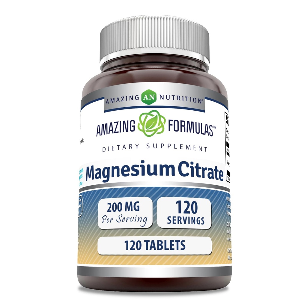 Hämmästyttävä Formula Magnesium Sitraatti 200 Mg Tabletit 