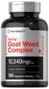Horbäach Horny Goat Weed Complex 180 kapselia kasvissyöjä, ei-GMO, ja gluteeniton Formula Tribulus, Maca, Yohimbe, ja L-arginiini