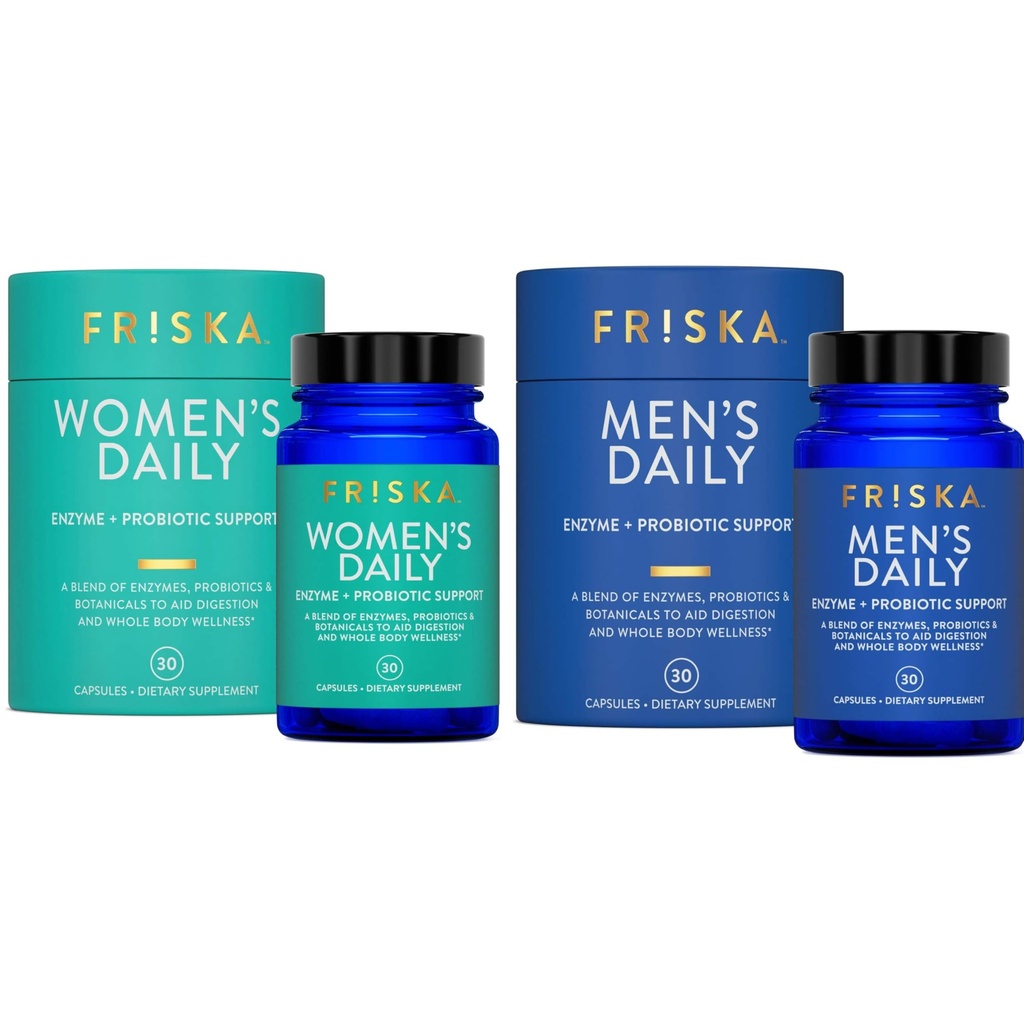 FRISKA Naiset ja miehet Päivittäinen Bundle