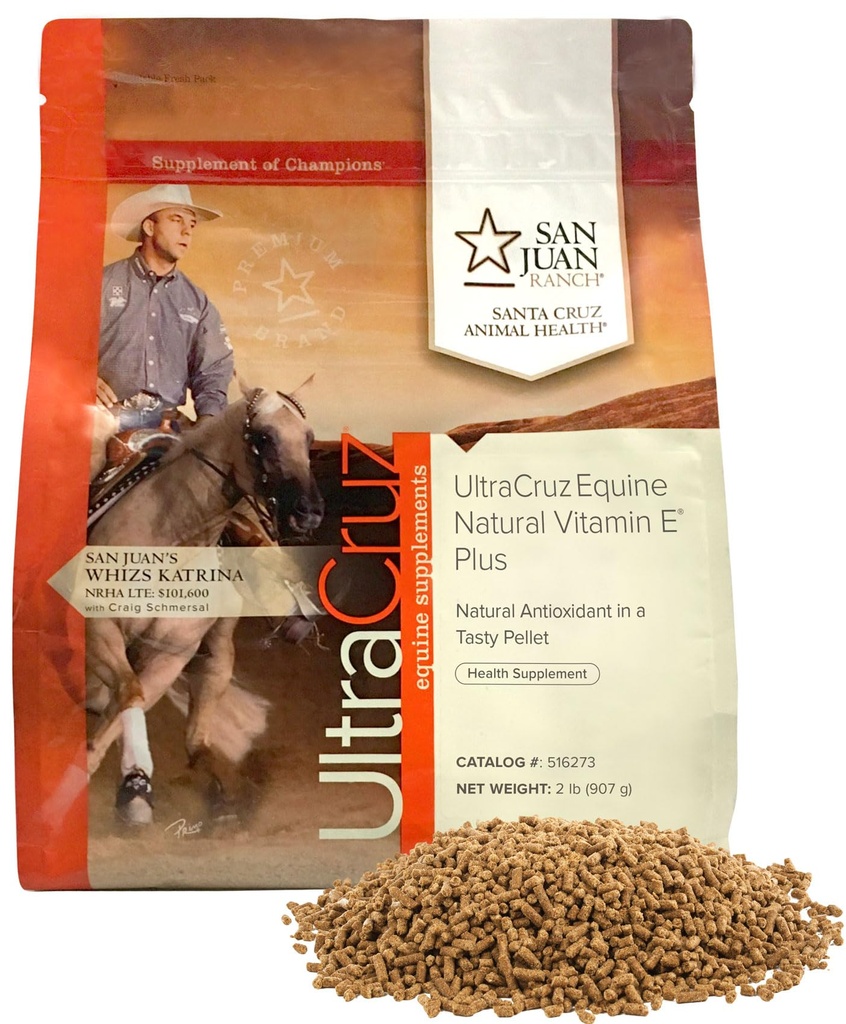 Ultracruz Equine Natural Vitamiini E® Plus, 2 lb