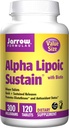 Jaarrow Formula Alpha Lipoic Support 300, Arvo Koko 300 Mg, 120 Support Tabletit (kolme pakkausta)