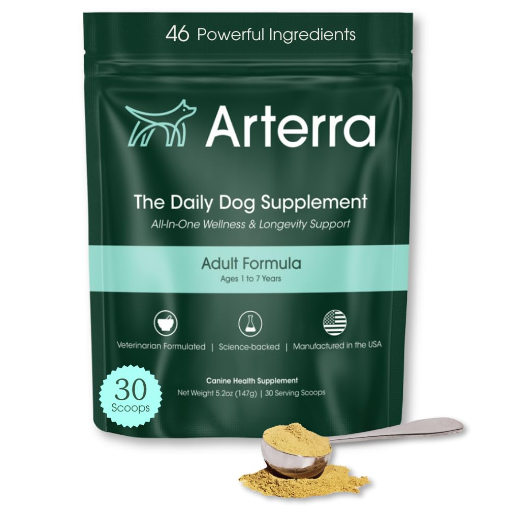 Adult Dog Powder Supplement & Food Topper 