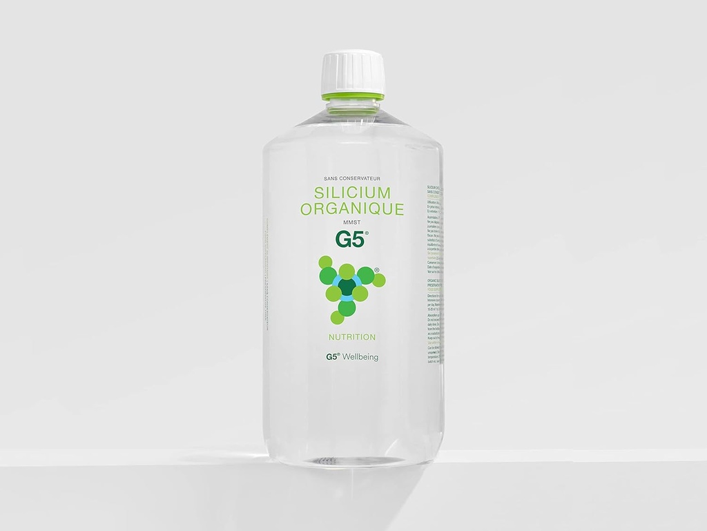 G5 Organic Silicon Liquid Food Supplement 4 X 1L