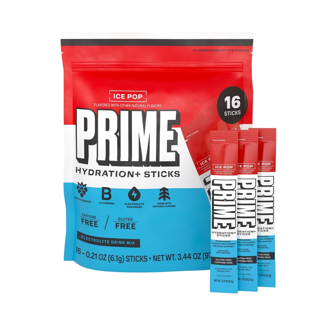 PRIME HYDRATION+ Sticks ICE POP 