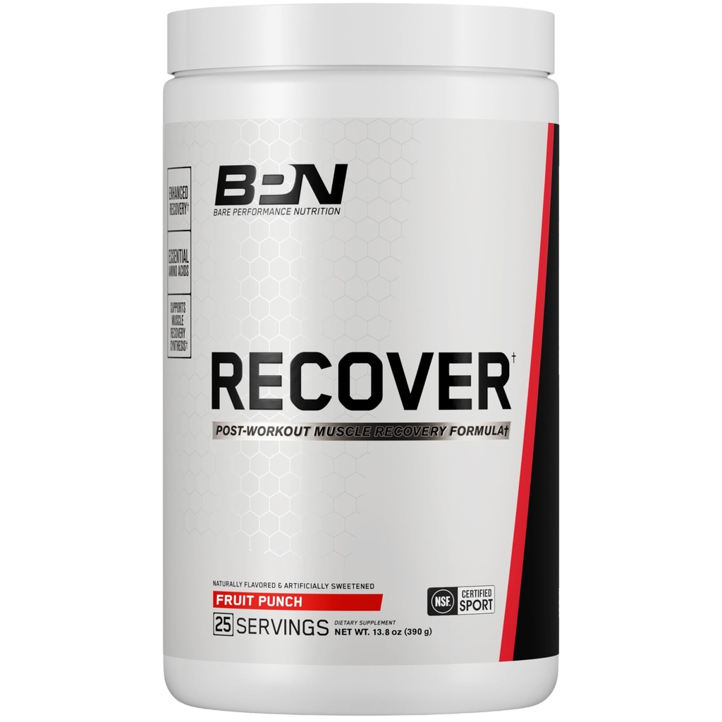 BARE SUORITUSKYKY NUTRITION BPN palauttaa post-workout tehostettu lihas Recovery Drink Mix 