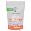 Sunwarrior Creatiini HMB Monohydraatti Powder Muscle Recovery, 240g Pre Treout täydennysosa miehille ja naisille, Micronized Leucine Recovery Supplement Unmariored 30 Servings