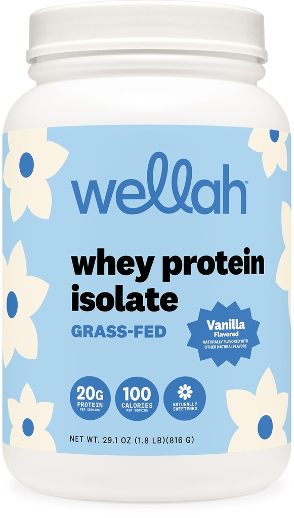 Wellah Protein Your Whey (30 Tarjoilua, Vanilla) - Whey Protein Isolate Protein