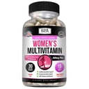 Kaya Naturals Naisten monivitamiini, kaiken kaikkiaan Terve Antioksidantti, ja immuunituki, A-vitamiinit, D, C, E, Biotiini, Foolihappo, & Multi-Mineraali, energia & aineenvaihdunta vitamiini täydentää 30 kreivi